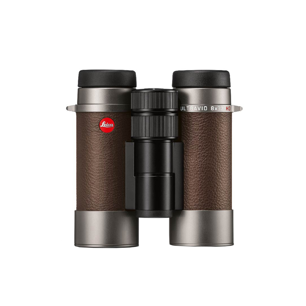 LEICA Ultravid 8x32 HD-Plus 棕色飾皮鈦色特別版「全球限量版」- 總代理公司貨