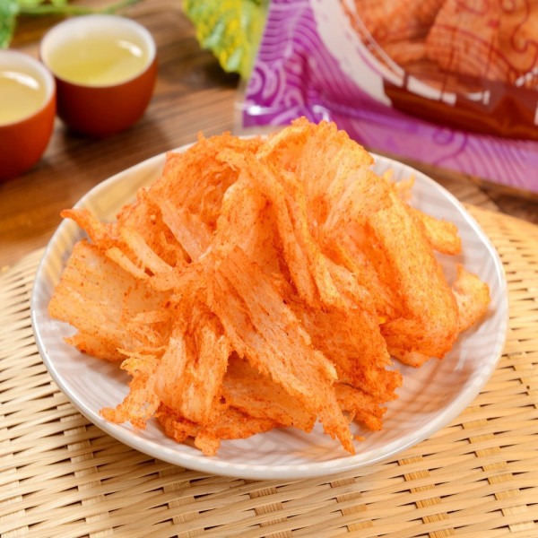 【華得水產】麻辣魷魚片110g-廠商直送