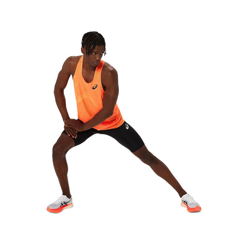 田徑緊身短褲 男款  田徑下著 2091A668-001