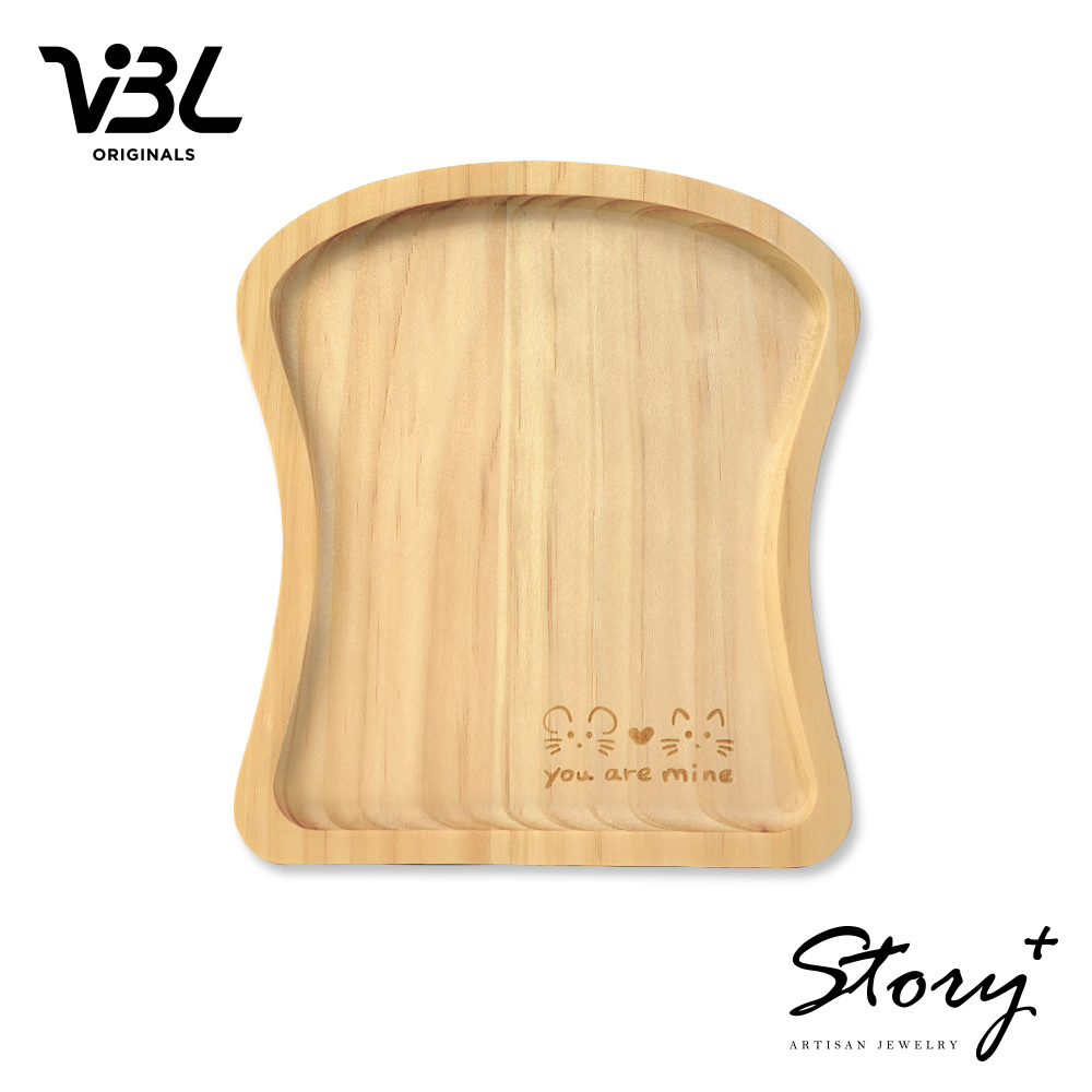 絕對佔領-貓與鼠吐司餐盤