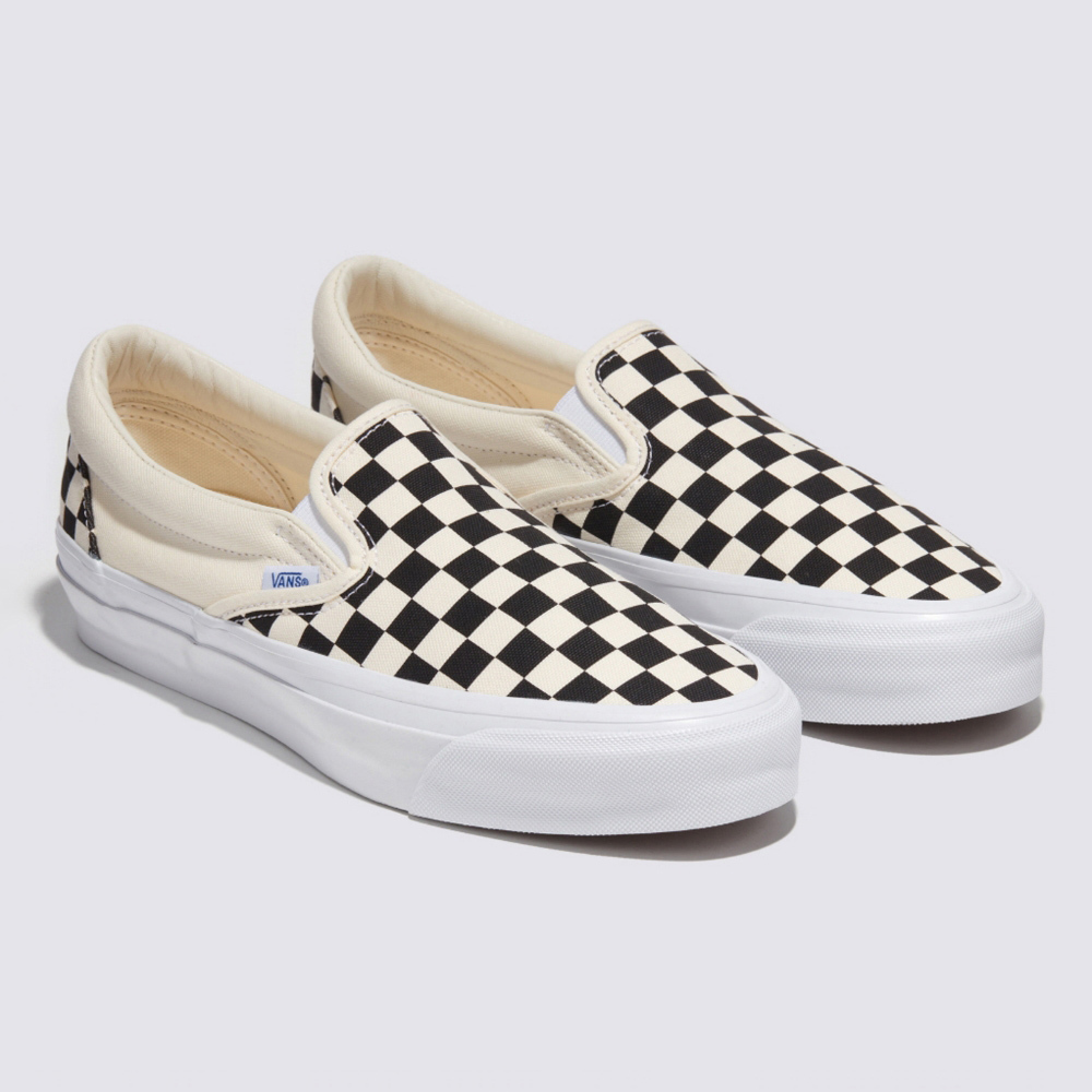 Premium Slip-On Reissue 98 黑白色棋盤格滑板鞋