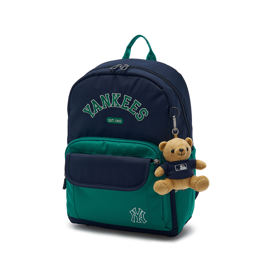 MLB KIDS 後背包 兒童書包組 Varsity系列 紐約洋基隊 (7ABKV014N-50GNP)