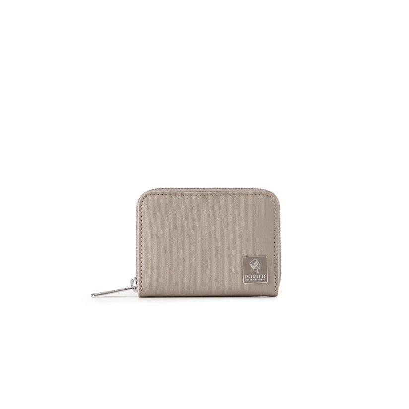 【PORTER INTERNATIONAL】MORI 零錢包 11726-200145N(暖深灰)