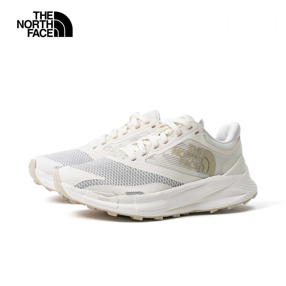 【10/25 00點週末限定】The North Face北面女款米色VECTIV中底抓地舒適耐穿野跑鞋｜7W5PTOB