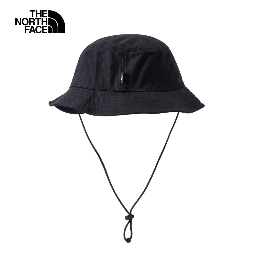 【10/26 00點限時搶購】The North Face北面男女款黑色可調節帽帶休閒漁夫帽｜7WHNJK3