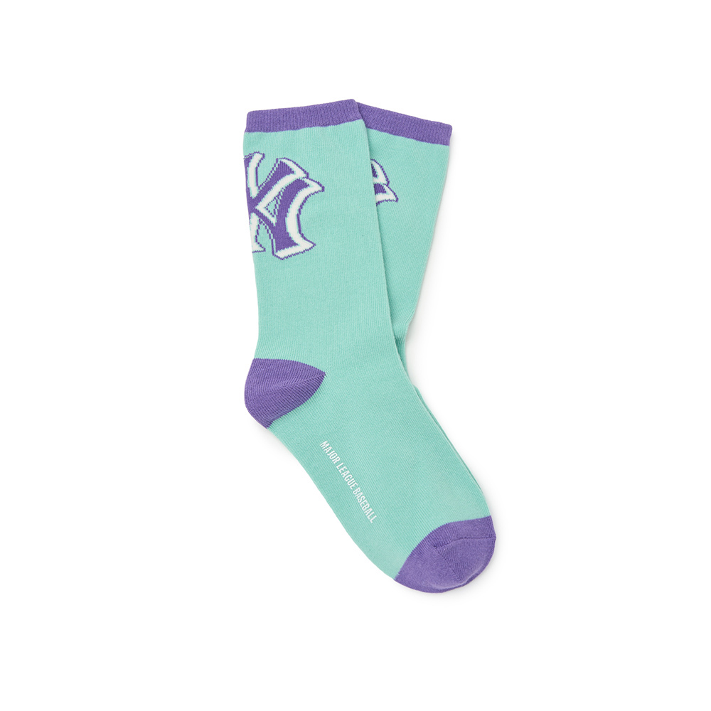 MLB KIDS 中筒襪 童襪 Varsity系列 紐約洋基隊 (7ASOMT14N-50MTL)