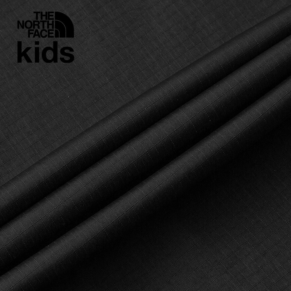 【限時搶購】兒童ANTORA黑色防水透氣連帽衝鋒衣｜8A48JK3