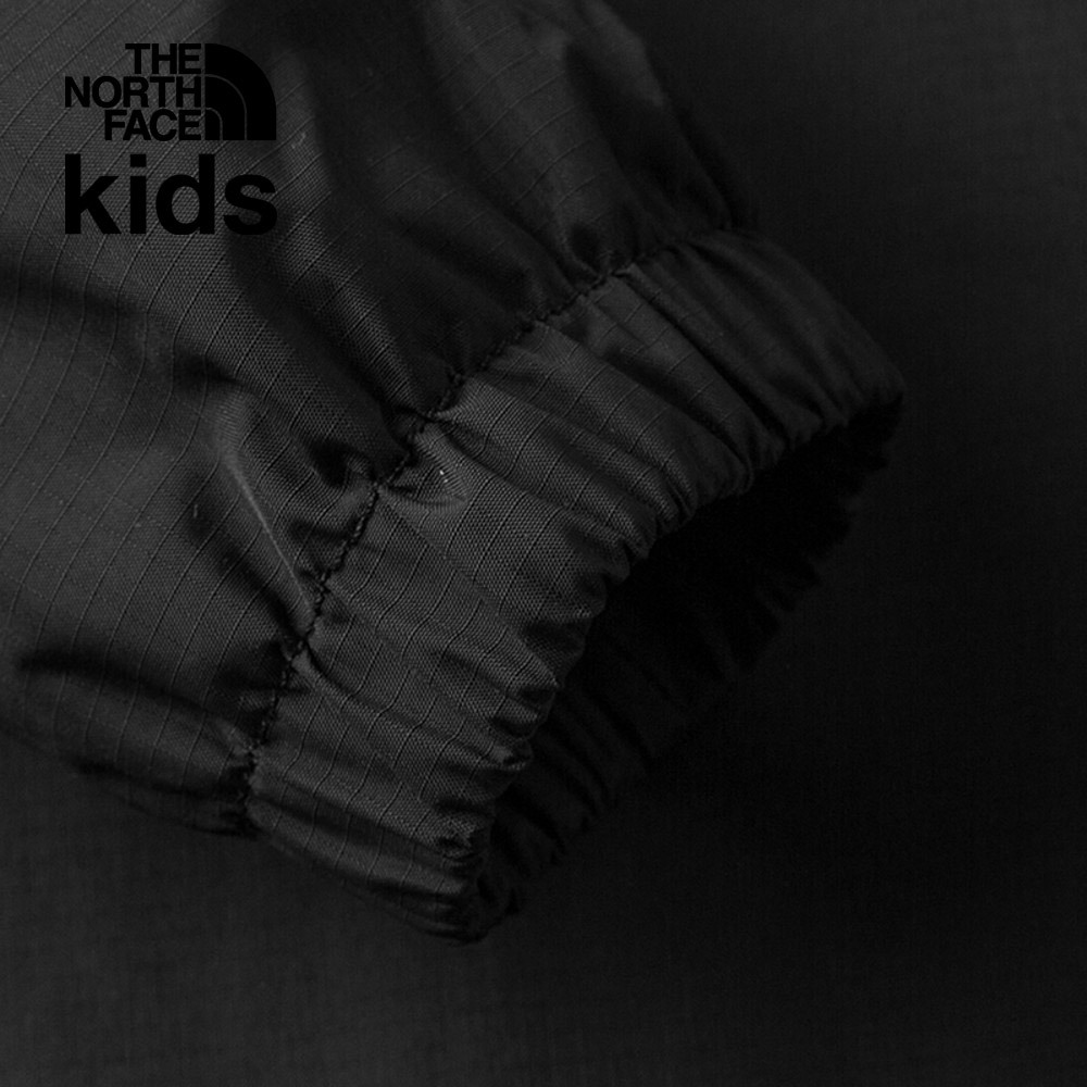 【限時搶購】兒童ANTORA黑色防水透氣連帽衝鋒衣｜8A48JK3