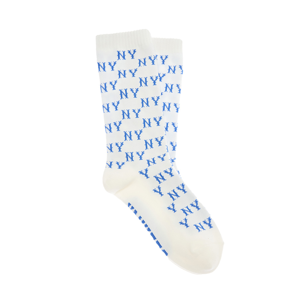 MLB 中筒襪 Monogram系列 紐約洋基隊 (3ASOMM13N-50CRS)