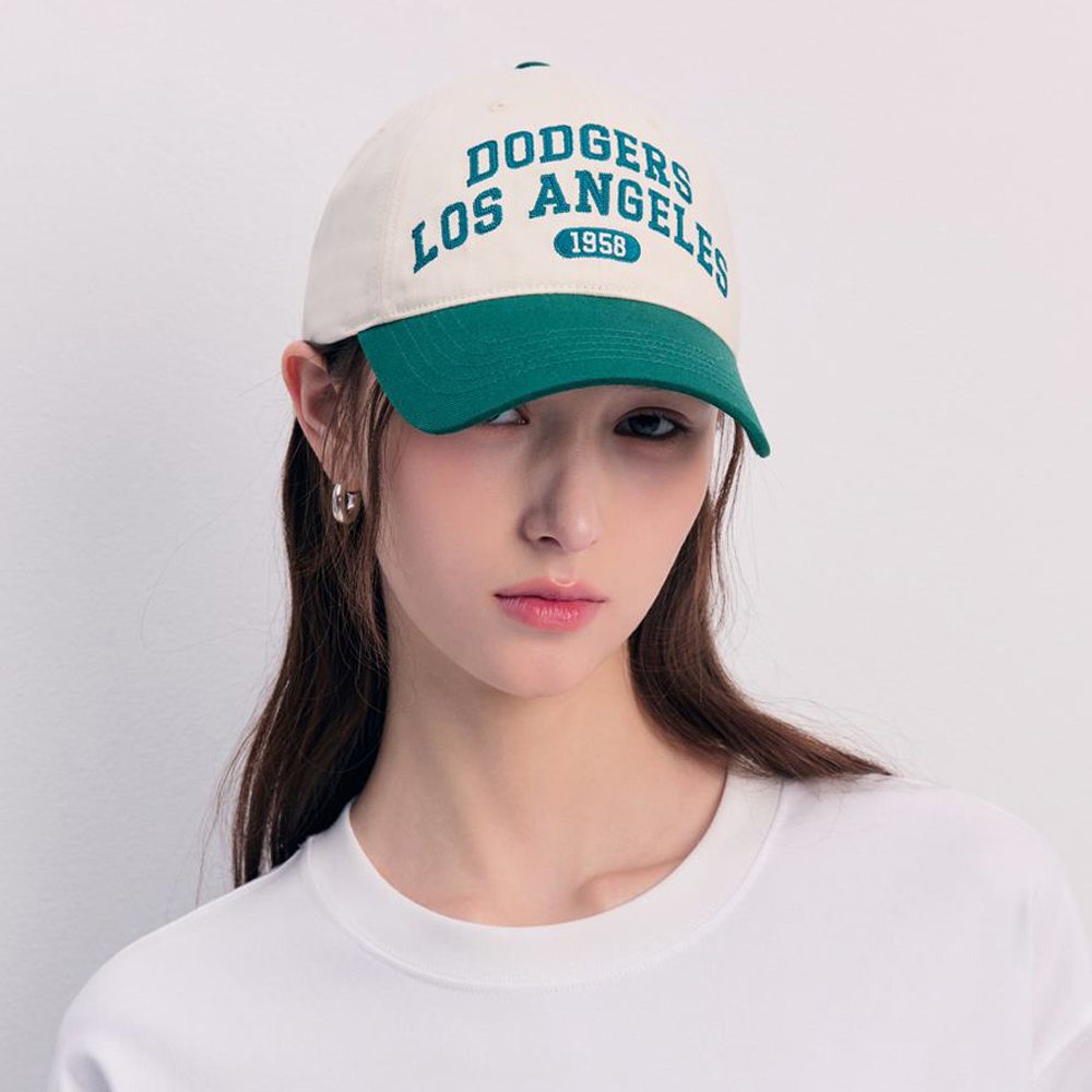 MLB 可調式軟頂棒球帽 洛杉磯道奇隊 (3ACPVL14N-07GND)