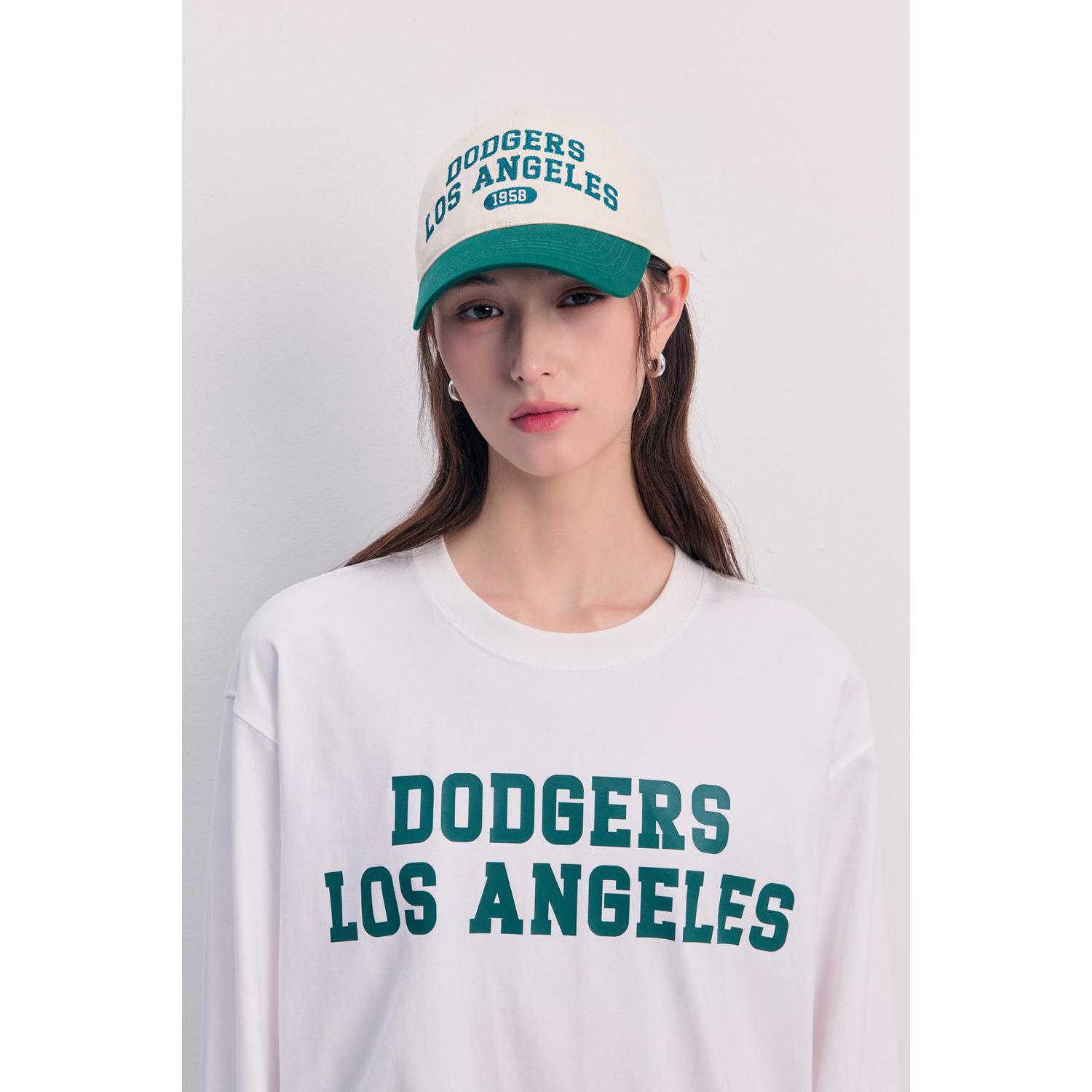 MLB 可調式軟頂棒球帽 洛杉磯道奇隊 (3ACPVL14N-07GND)