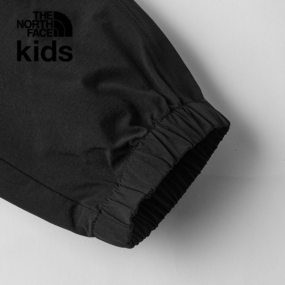 The North Face北面兒童UPF黑色吸濕排汗涼感防曬縮口褲｜87Z3JK3