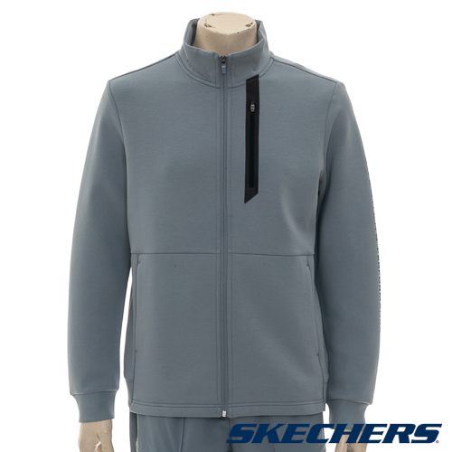 SKECHERS 男拉鍊外套 (P124M003-02N6)