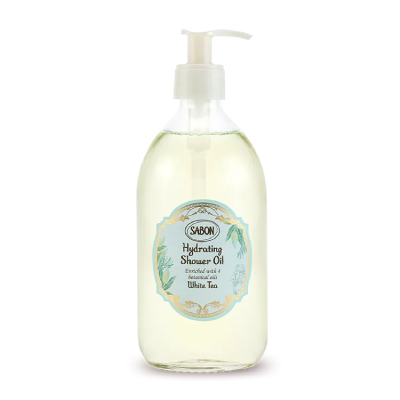 【SABON】白茶輕潤沐浴油500ml