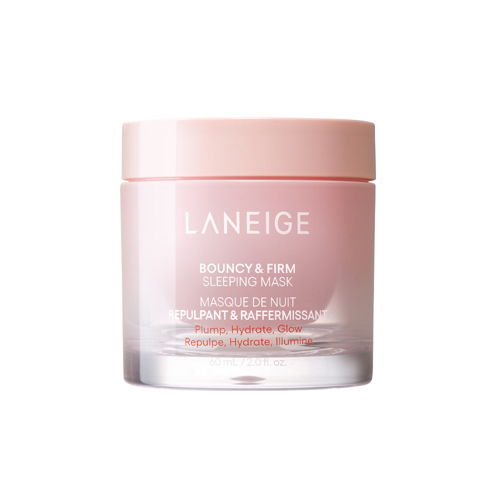 【LANEIGE 蘭芝】粉澎潤睡美人晚安面膜 60ml_下單後3個工作天依序出貨