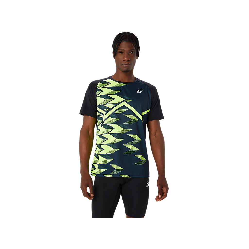 田徑短袖上衣 男款 PROFIT 田徑上衣 2091A666-410