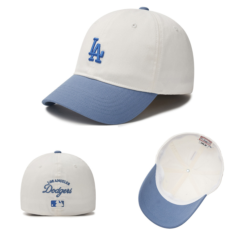 MLB 固定式軟頂棒球帽 全封帽 Varsity系列 洛杉磯道奇隊 (3ACPV024N-07WHS)