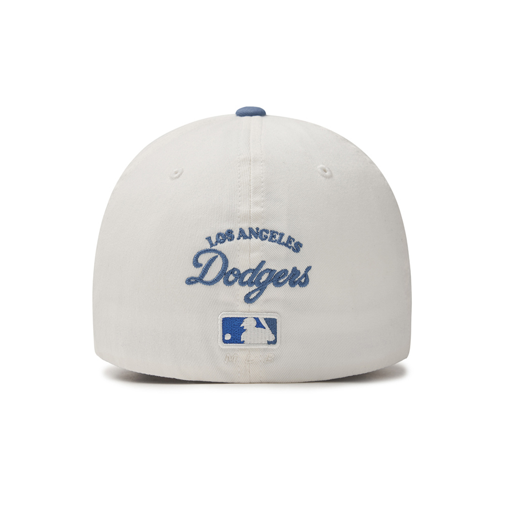 MLB 固定式軟頂棒球帽 全封帽 Varsity系列 洛杉磯道奇隊 (3ACPV024N-07WHS)
