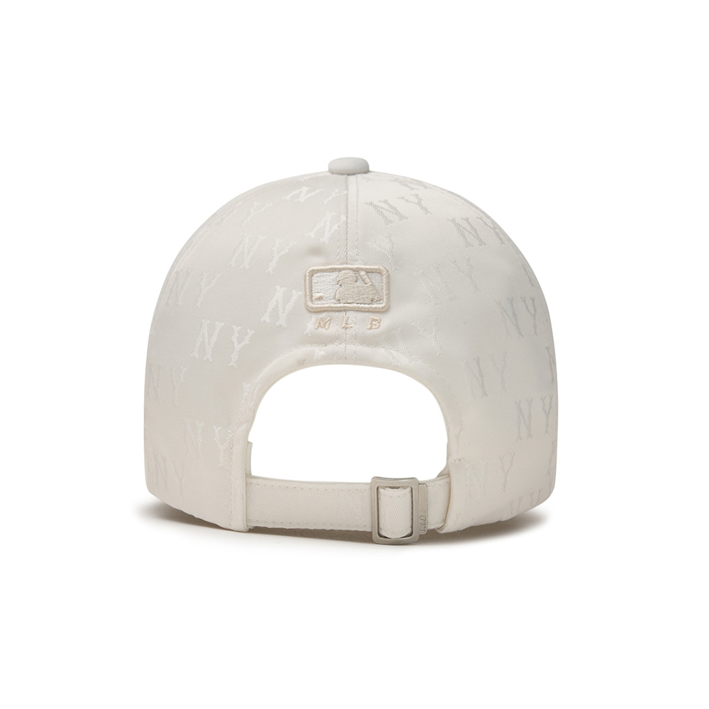 MLB 可調式硬頂棒球帽 Monogram系列 紐約洋基隊 (3ACPM014N-50CRS)