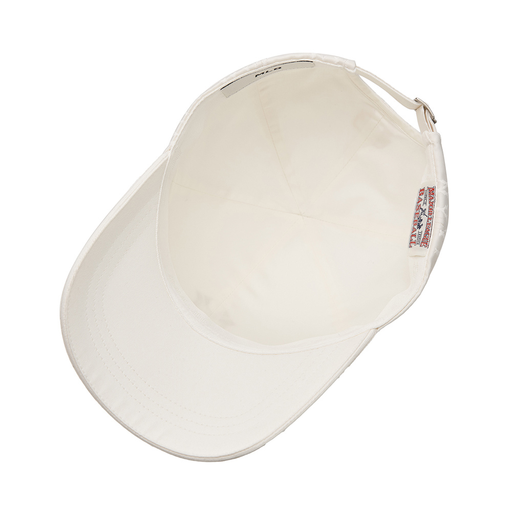 MLB 可調式硬頂棒球帽 Monogram系列 紐約洋基隊 (3ACPM014N-50CRS)