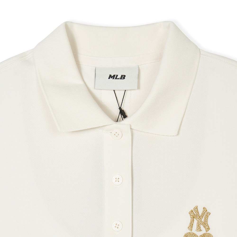 MLB 連身裙 洋裝 長版上衣 Heart系列 紐約洋基隊 (3FOPH0143-50CRS)