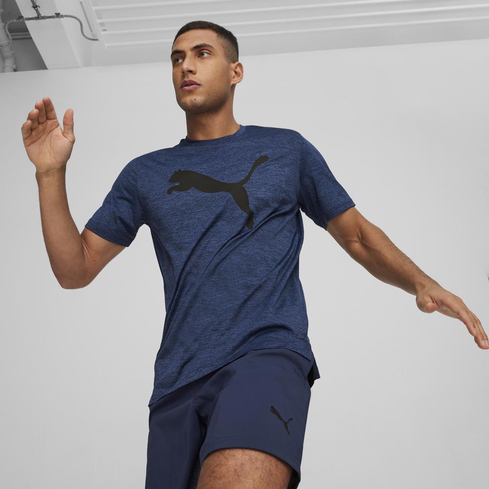 PUMA 訓練系列Fav跳豹麻花短袖T恤 男性