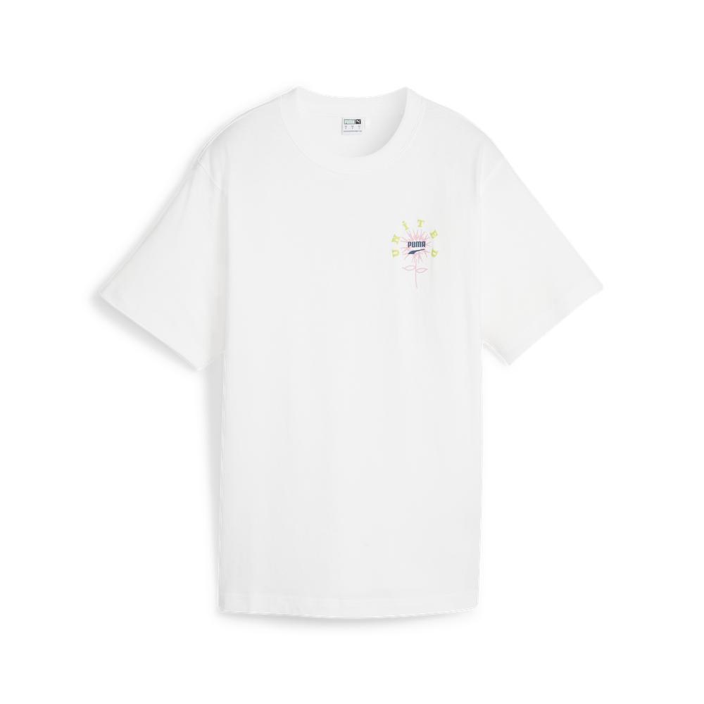 PUMA 流行系列Downtown圖樣寬鬆短袖T恤 女性