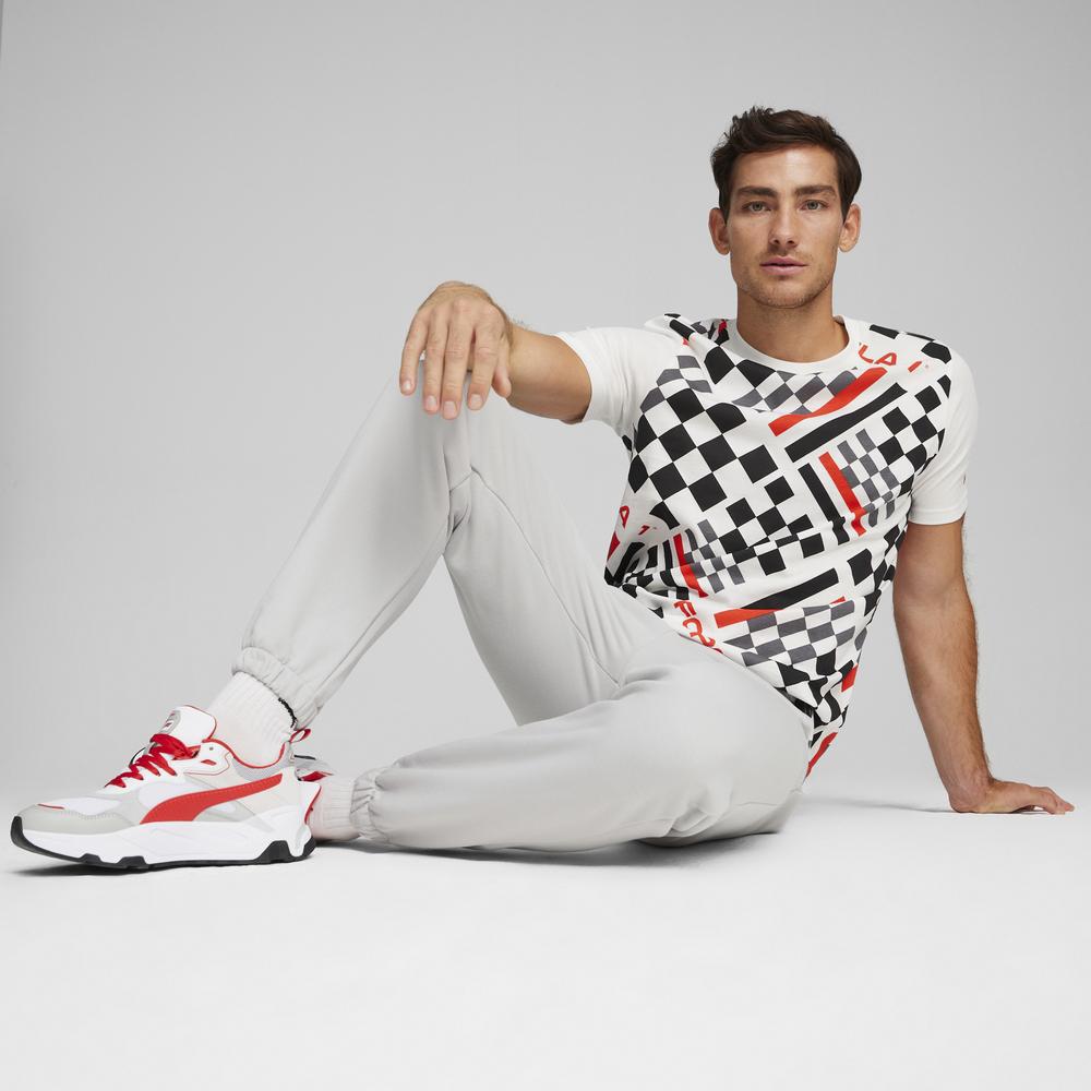 PUMA Formula 1系列Ess Logo短袖T恤 男性