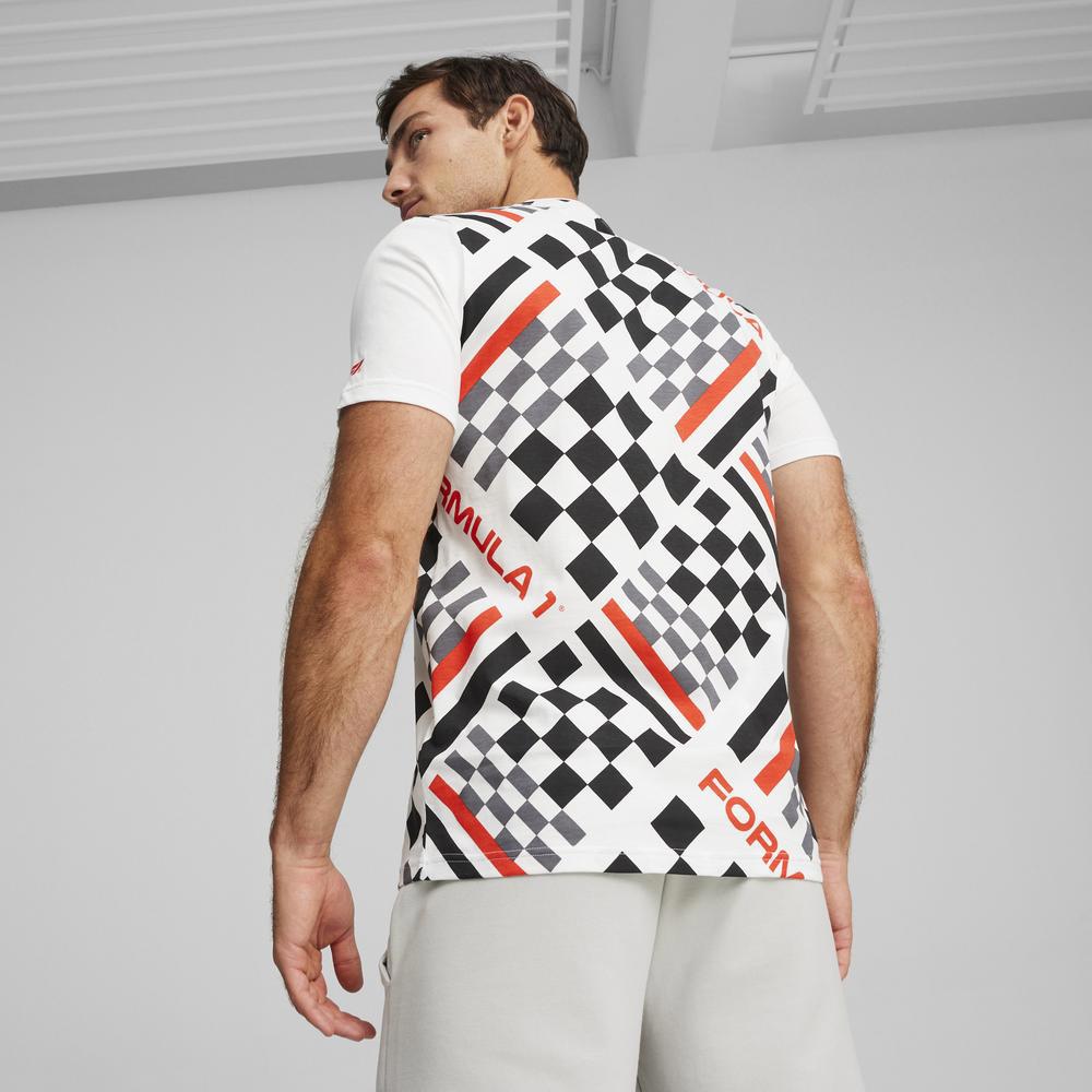 PUMA Formula 1系列Ess Logo短袖T恤 男性