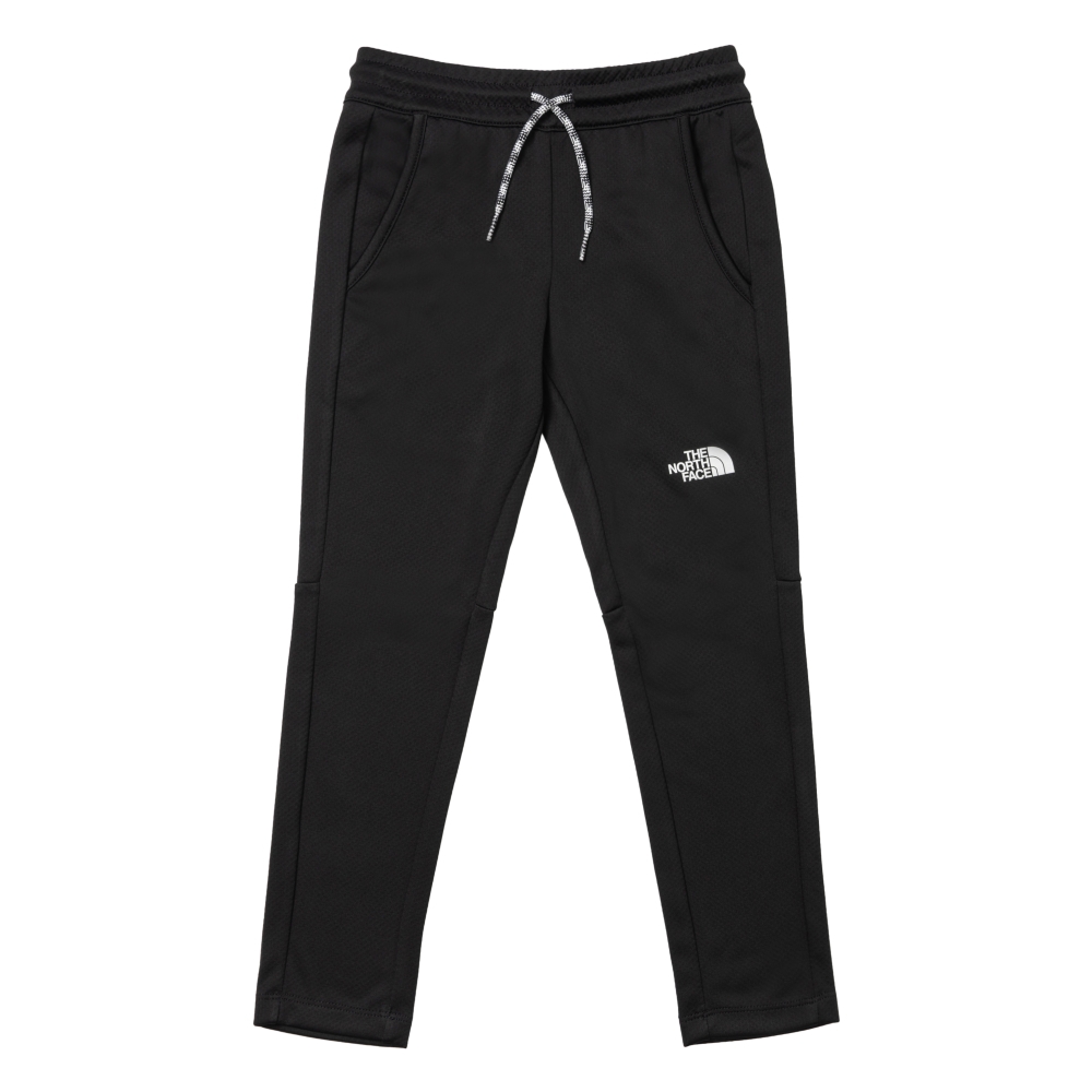 The North Face北面兒童黑色可調節褲腰運動休閒縮口褲｜86U0JK3