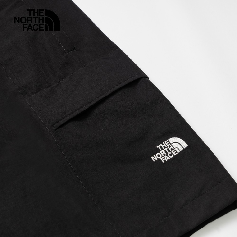 【10/27 00點限時搶購】The North Face北面男款黑色防潑水彈力褲腰寬鬆短褲｜87UZJK3