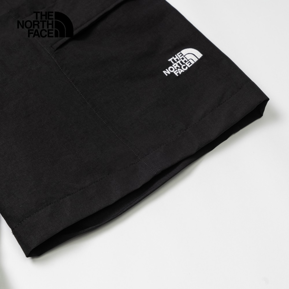 【10/27 00點限時搶購】The North Face北面男款黑色防潑水彈力褲腰寬鬆短褲｜87UZJK3