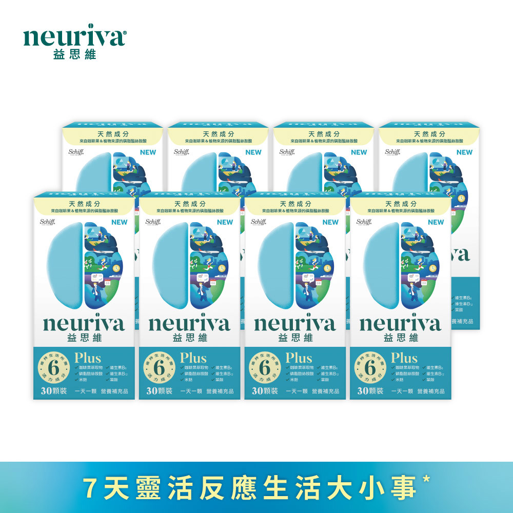 Neuriva益思維Plus加強膠囊(30錠*8瓶)