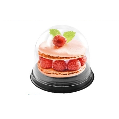 〔保利〕丸型塑膠盒/丸型蛋糕盒 20入