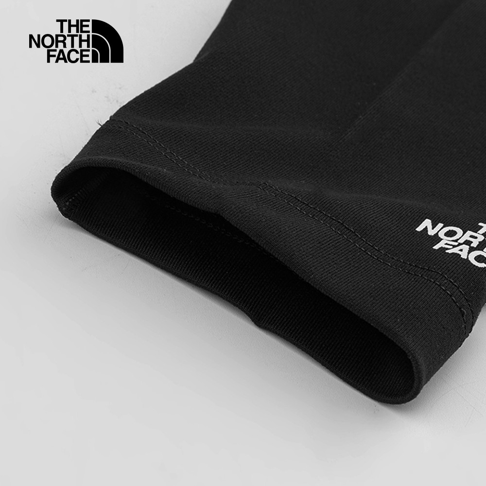 The North Face北面男女款UPF黑色防曬舒適休閒袖套｜86S6JK3