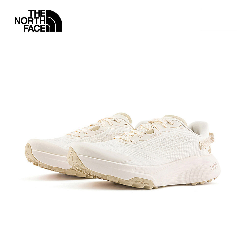 The North Face北面女款米白色抓地戶外舒適耐穿野跑鞋｜8A9SWID