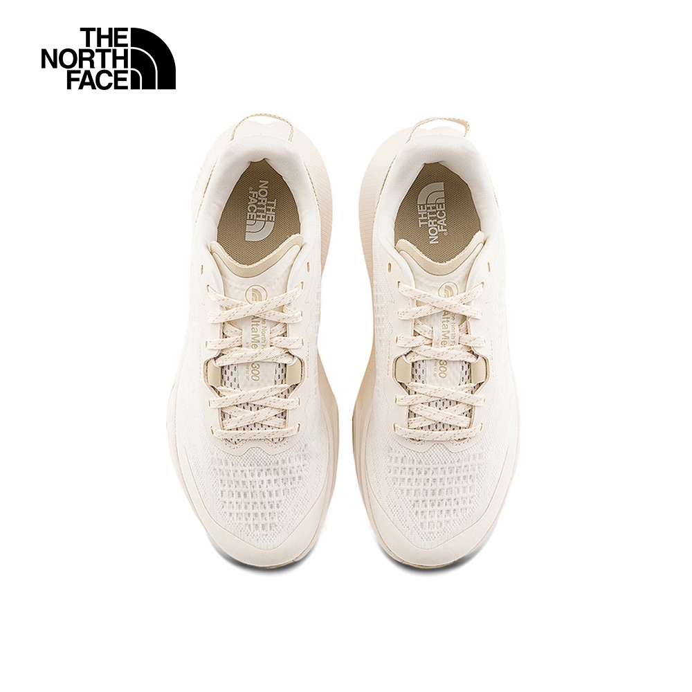 The North Face北面女款米白色抓地戶外舒適耐穿野跑鞋｜8A9SWID