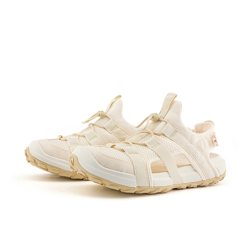 【限時搶購】女款米白色抓地可調節鞋帶舒適涼鞋｜8ADQTOB