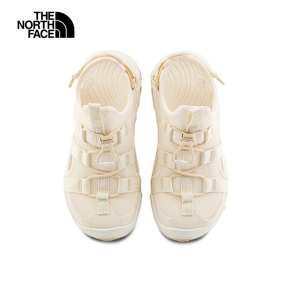 【限時搶購】女款米白色抓地可調節鞋帶舒適涼鞋｜8ADQTOB