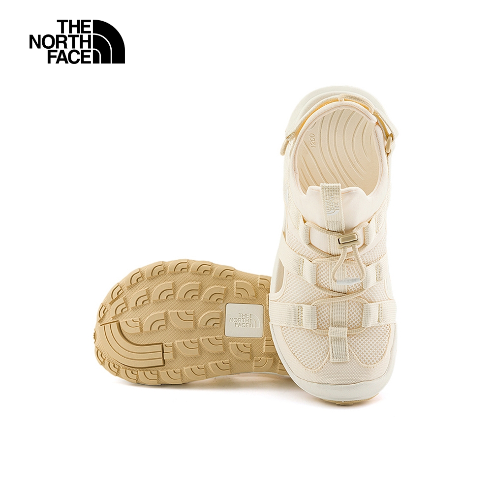 【限時搶購】女款米白色抓地可調節鞋帶舒適涼鞋｜8ADQTOB