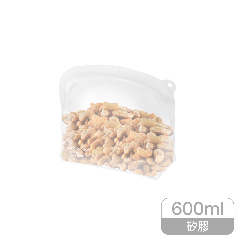 樂扣樂扣白金矽膠好站密封袋/白/600ml(LWP618NTL)