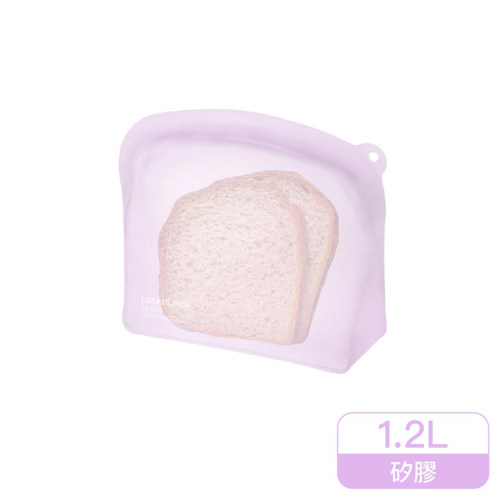 樂扣樂扣白金矽膠好站密封袋/薰衣草紫/1200ml(LWP619PUP)