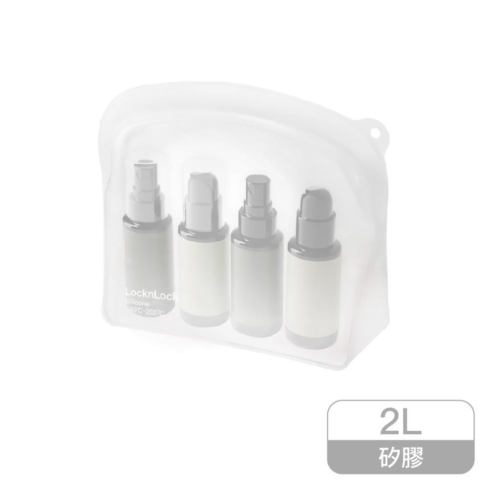 樂扣樂扣白金矽膠好站密封袋/白/2000ml(LWP620NTL)