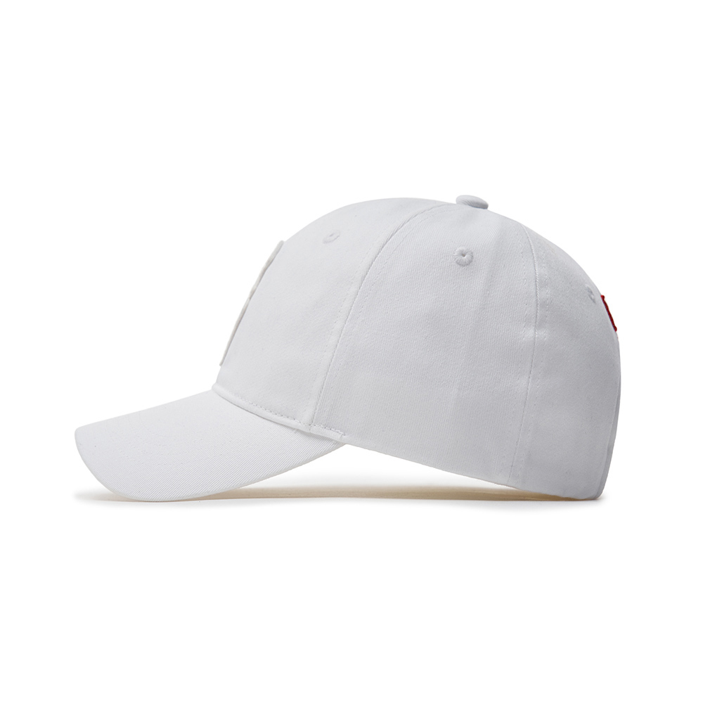 MLB KIDS 可調式硬頂棒球帽 童帽 Heart系列 紐約洋基隊 (7ACPH014N-50WHS)