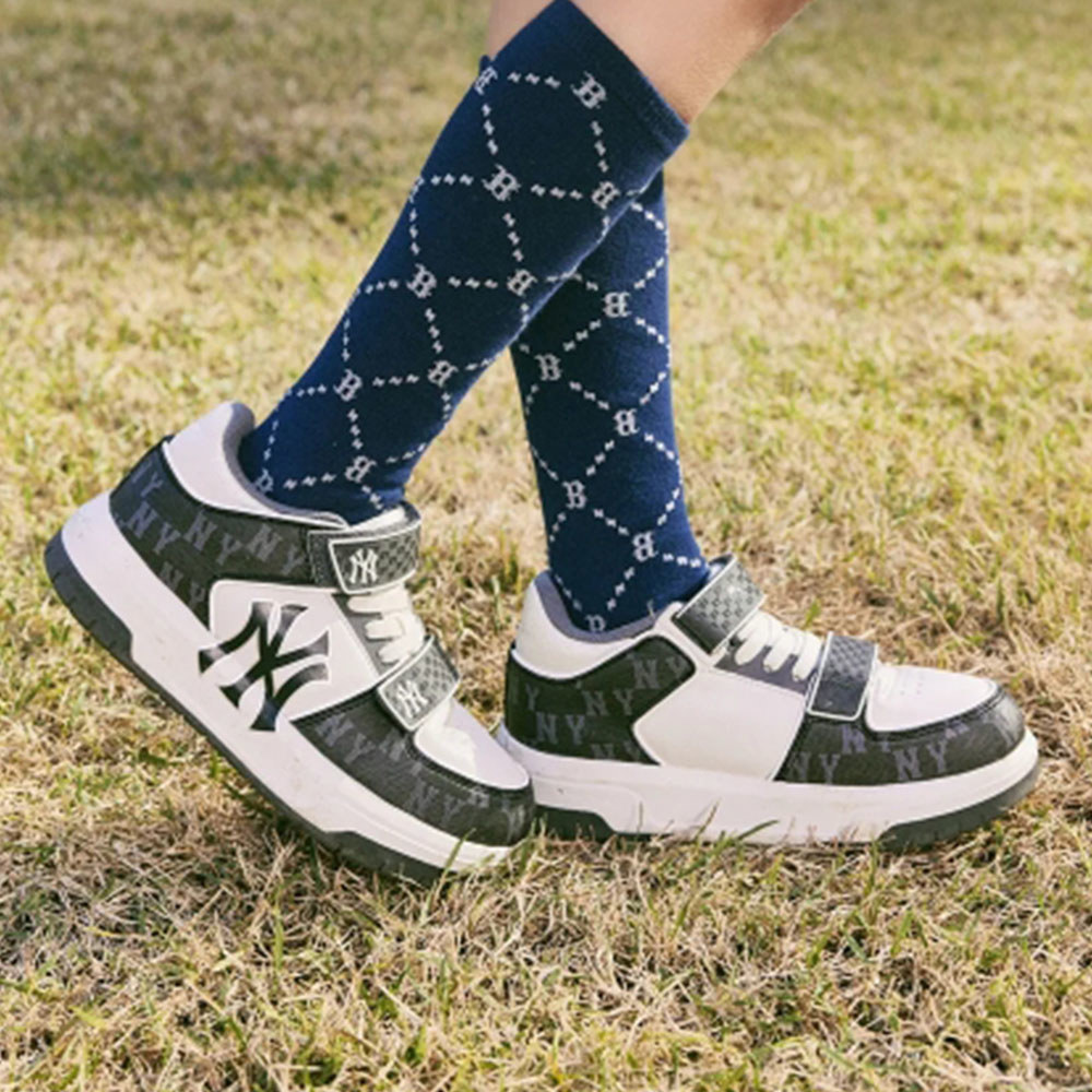 MLB Korea MLB KIDS Monogram老爹鞋 學長鞋 童鞋 Chunky Liner 紐約洋基隊