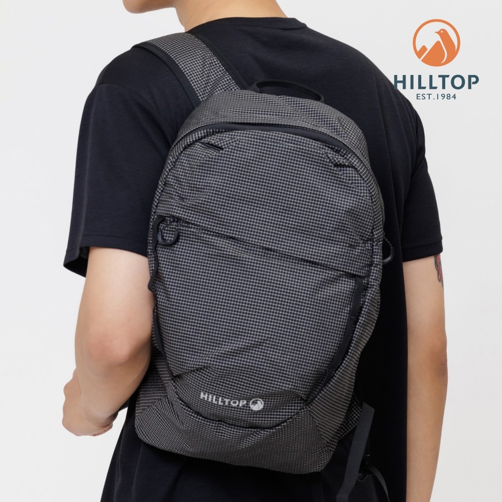 【hilltop山頂鳥】防潑水15L 多功能後背包 黑｜PT28XXB0ECA0