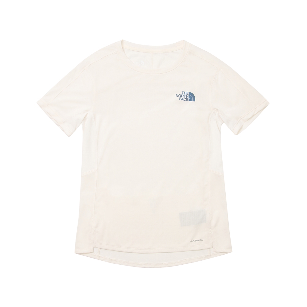 【限時搶購】女款白色吸濕排汗舒適透氣休閒短袖T恤｜83SUQLI