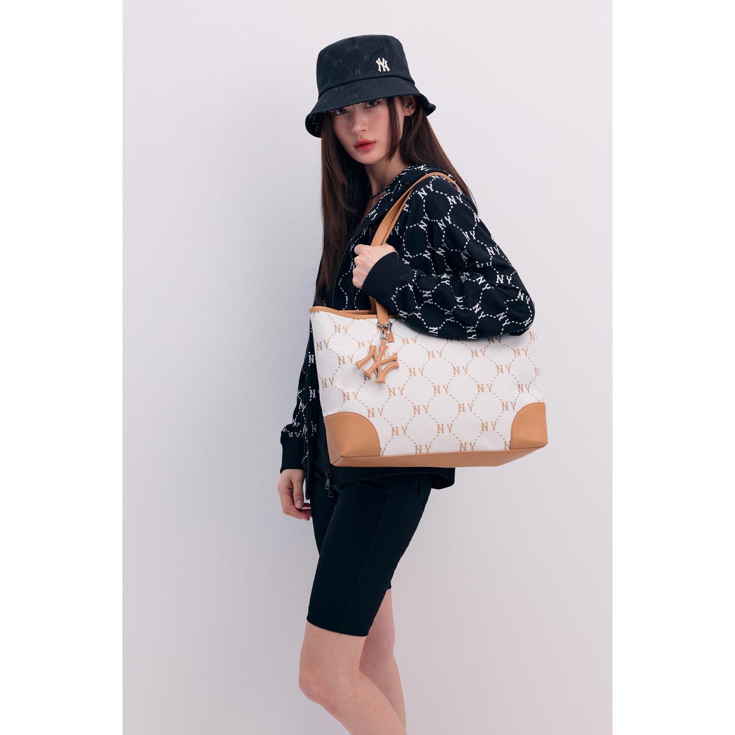 MLB 托特包 Monogram系列 紐約洋基隊 (3AORL014N-50CRS)