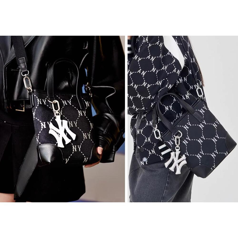 MLB 側背包 Monogram系列 紐約洋基隊(3ACRS054N-50BKS)