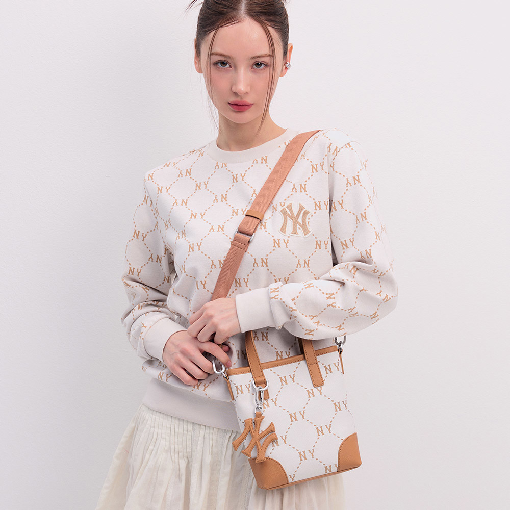 MLB 側背包 Monogram系列 紐約洋基隊(3ACRS054N-50CRS)